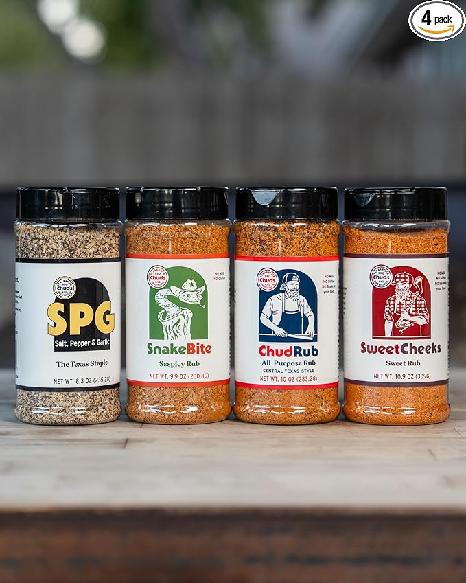 Chuds Original BBQ Rub 4-Pack