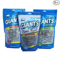 GIANTS Sunflower Seeds Variety Pack - Flavored Sunflower Seeds to Eat Dill Pickle Sunflower Seeds Kettle Roasted Original Flavor 8g Protein Per Serving - 12 oz Bags (Pack of 3)