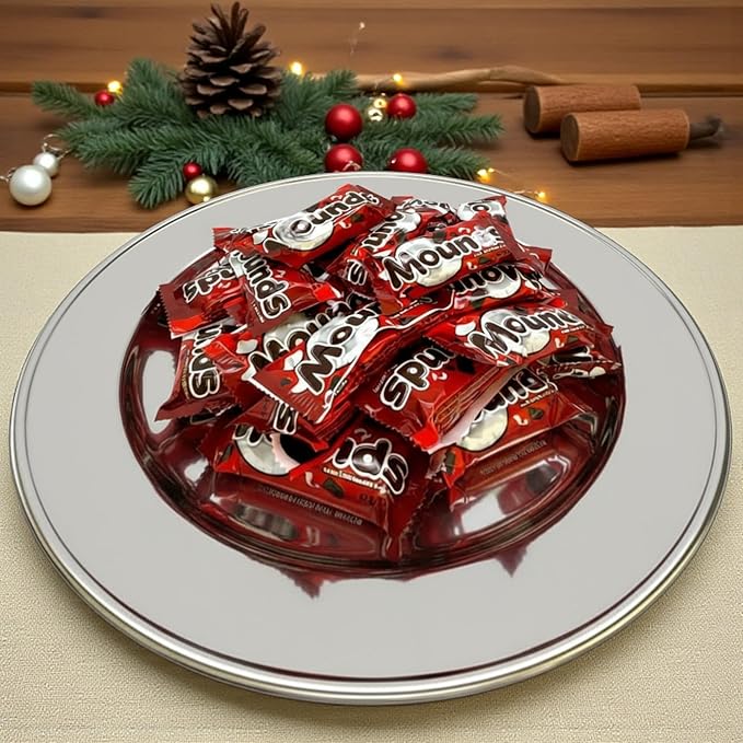Decadent Coconut and Dark Chocolate Candy Bars-1.5 lbs Individually Wrapped Creamy Coconut Enveloped In A Dark Chocolate Shell-Perfect for Snacks Parties and Gifts(24 oz)