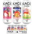 Premium Tea Variety Pack – 3 Flavors: Green Tea with Peach Black Tea with Passion fruit &amp Lychee Jasmine Tea with Apple &amp Honey – Crisp Uplifting &amp Nostalgic Drinks - 12-Pack of 320ml C
