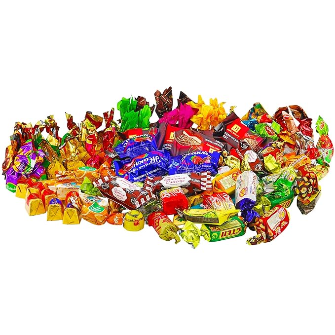 Supreme Sweets Candy Mix Gift Bag - Russian Polish &amp Ukrainian Candy Mix - Ulitimate Assortment of Chocolate Party Candy Mix of Eastern European Candies– Variety of Russian Polish &amp Ukrainia