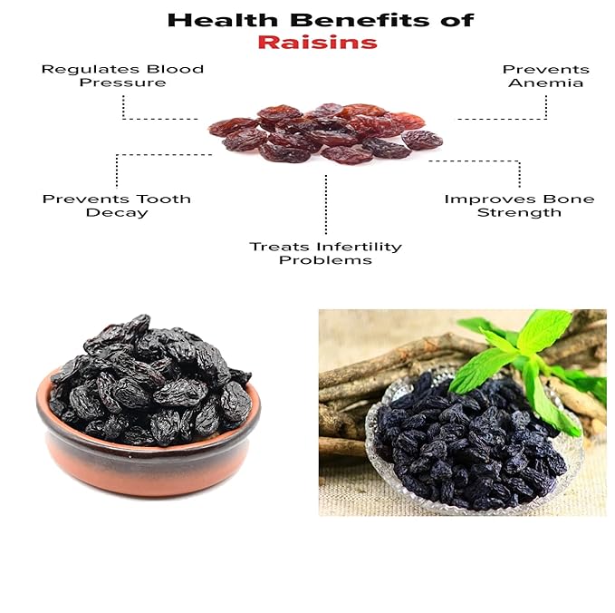 Secret Garden`s Dried Fruit Variety Pack No Added Sugar Fresh Natural Healthy Snacks(Raisin 2LB)
