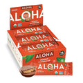 ALOHA Organic Plant Based Protein Bars - Peanut Butter Cup Bar - 12 Bars Vegan Low Sugar Gluten-Free Low Carb Non-GMO No Stevia No Erythritol