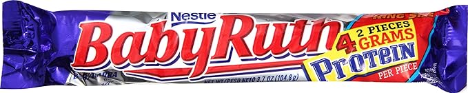 Baby Ruth 2 Piece King Size - 18 Ct