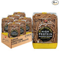 Garofalo - High Protein Penne Rigate Pasta | Premium Durum Wheat Semolina with 19g Protein &amp 12g Fiber | Italian Made Bronze-Drawn PGI Certified (16 oz 6-Pack)