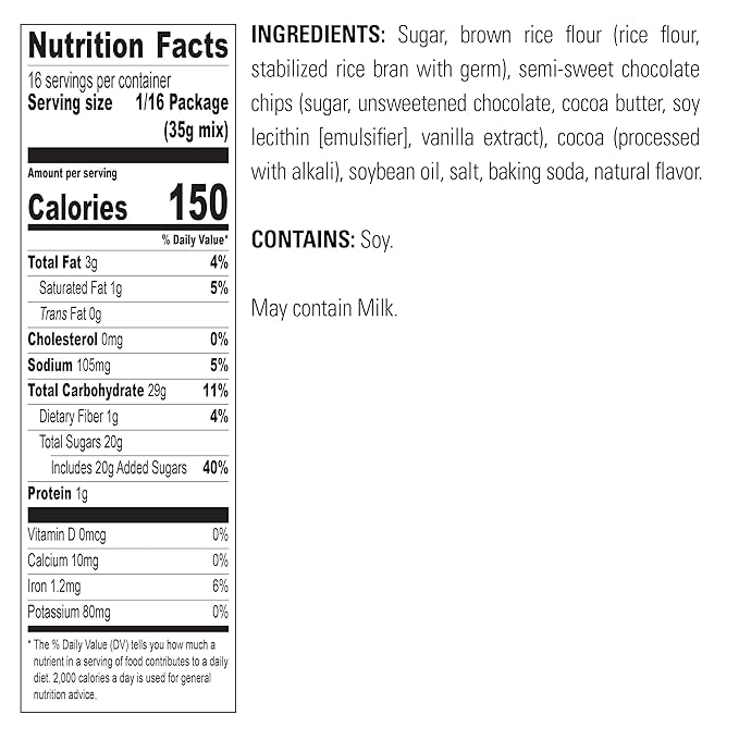 Krusteaz Gluten Free Baking Mix Variety Pack 1 Cinnamon Swirl Cake Mix 1 Double Chocolate Brownie Mix 1 Wild Blueberry Muffin Mix 1 Honey Cornbread Mix (4 CT)
