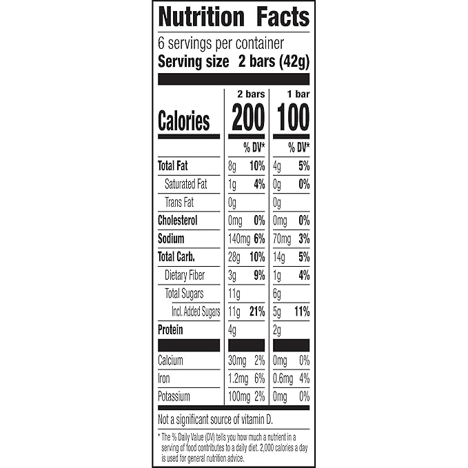 Nature Valley Crunchy Granola Bars Roasted Almond 1.49 oz 6 ct 12 bars (Pack of 12)
