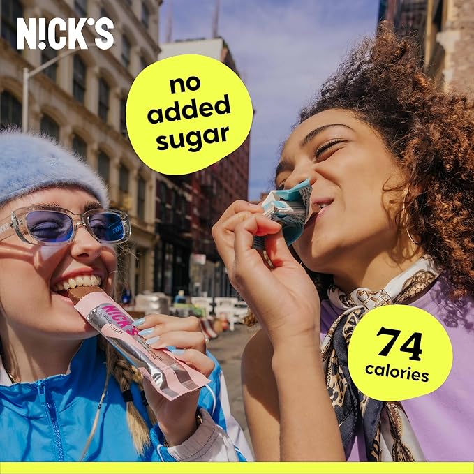 NICKS Peanut Butter Cups Low Carb Chocolate with Peanut Butter Without Added Sugar 1.7 g Net Carbohydrates 1 g Sugar Keto friendly Gluten Free Without Palm Oil 12 Pack with a total of 24 cups