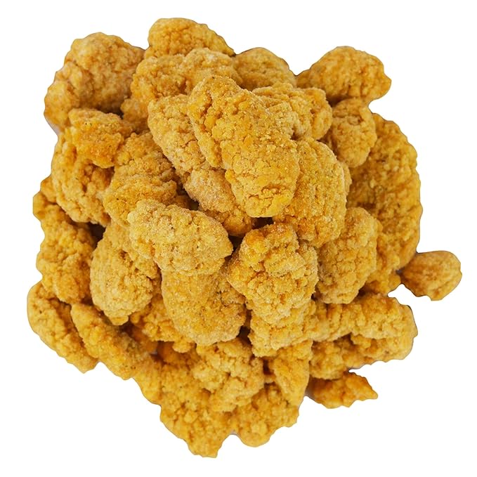 Brakebush All Breast Fritter Fully Cooked Popcorn Chicken 10 Pound -- 1 each.