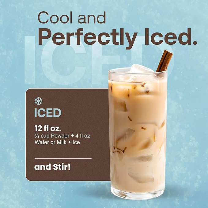 Dr. Smoothie Café Essentials Classic Chai – No Artificial Colors Flavors or Sweeteners – Shelf Stable – 62mg of Caffeine per Serving – Great for Hot Iced &amp Frozen Frappes (3.5 lb Bag 26 Servi