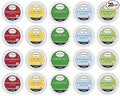Twinings Tea Sampler (20 Count) Black Green Herbal Keurig 2.0 K-Cups – Perfect Gourmet Gift Set