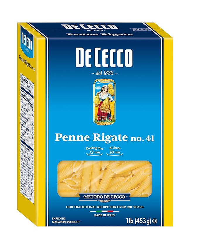 De Cecco Semolina Pasta Variety Pack 1 Penne Rigate 1 Orecchiette &amp 1 Gemelli (3 Count of 16 oz Each) 48 oz 1 Pound (Pack of 1)