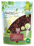 Food to Live Organic Sultana Raisins 5 Pounds - Non-GMO Unsweetened Unsulfured Lightly Coated with Organic Sunflower Oil Vegan Paleo Friendly Bulk. No Sugar Added. Vitis Vinifera Linne