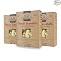 Rustichella d'Abruzzo Potato Gnocchi (Pack of 3) 500g Traditional Italian Dumplings - Soft Pillowy Texture - Cooks in Just 2 Minutes - Perfect for Hearty Sauces