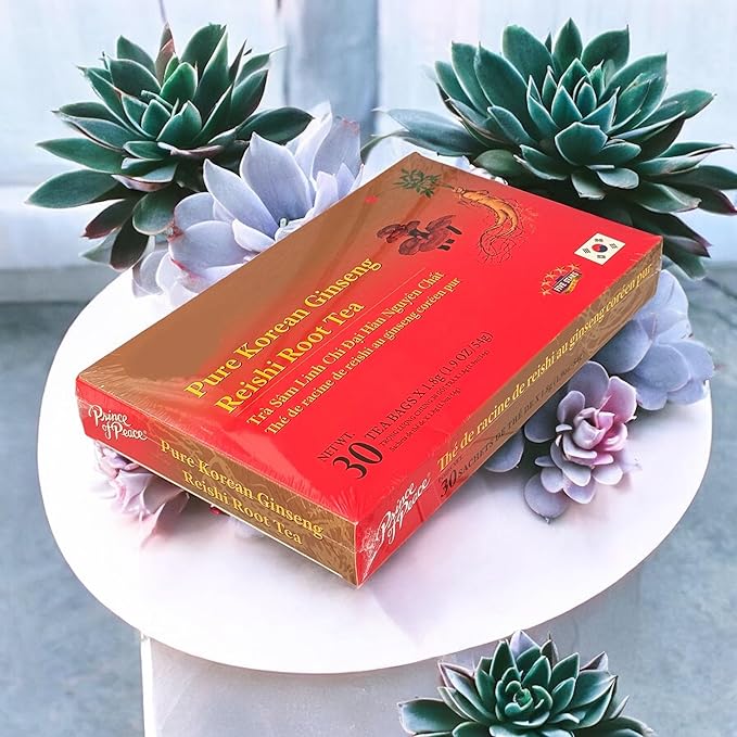 Tea Products (2 PACKS KOREAN GINSENG REISHI ROOT TEA)