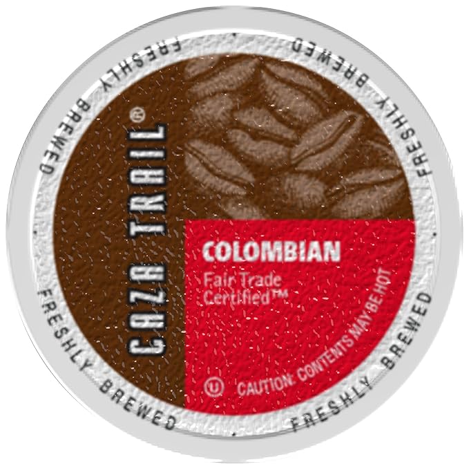 Caza Trail Coffee Colombian 24 Single Serve Cups