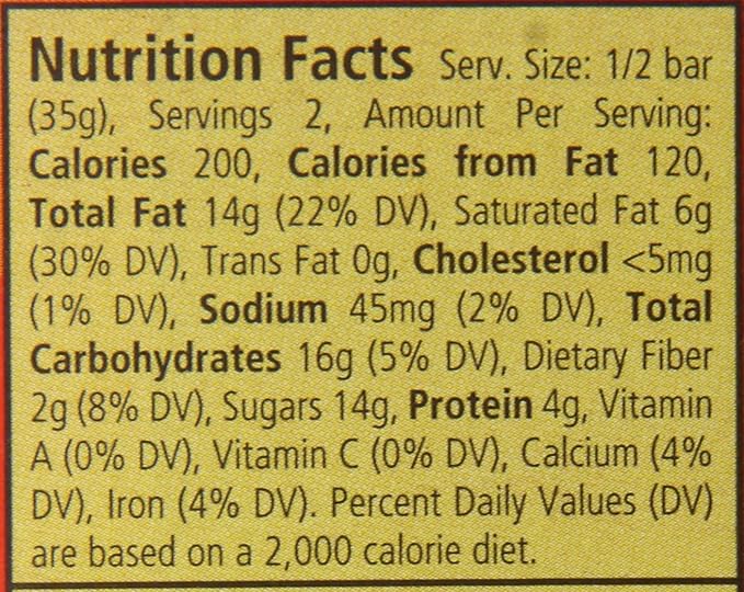Seattle Chocolates Bar Perfect Peanut Butter 2.5-Ounce (Pack of 12)