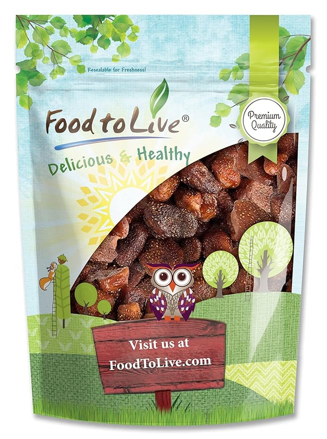 Food to Live Whole Dried Strawberries 1 Pound - Delicious Snack Vegan Kosher Sweetened Unsulfured Bulk Product of the USA