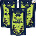 Thanks Danks - Umai - Small Batch Grass-Fed Steak Jerky - Sugar Free Gluten Free Nitrate Free - Guilt-Free Protein Snack - 57g (3 Pack)