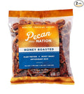 Pecan Nation Honey Roasted Georgia Pecans 32 oz. Natural No Preservatives Anti-oxidant Rich Non-GMO Irresistible Healthy Snacking Pecans for Adults and Kids