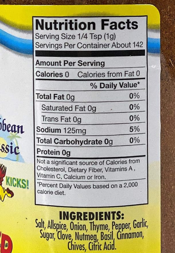 Ocho Rios Mild Jerk Seasoning 5 oz Pack of 2 with Adjustable Measuring Spoon in Sealed O That's Good Packaging (Pack of 3)