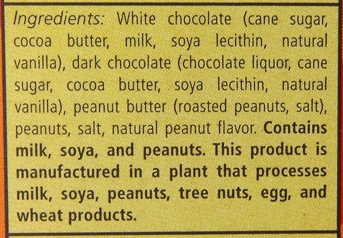 Seattle Chocolates Bar Perfect Peanut Butter 2.5-Ounce (Pack of 12)