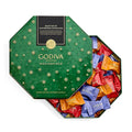 Godiva Holiday Masterpiece Gift Tin Assorted Milk &amp Dark Chocolates with Ganache and Caramel Gourmet Christmas Gift Kosher &amp Halal 50 Pc