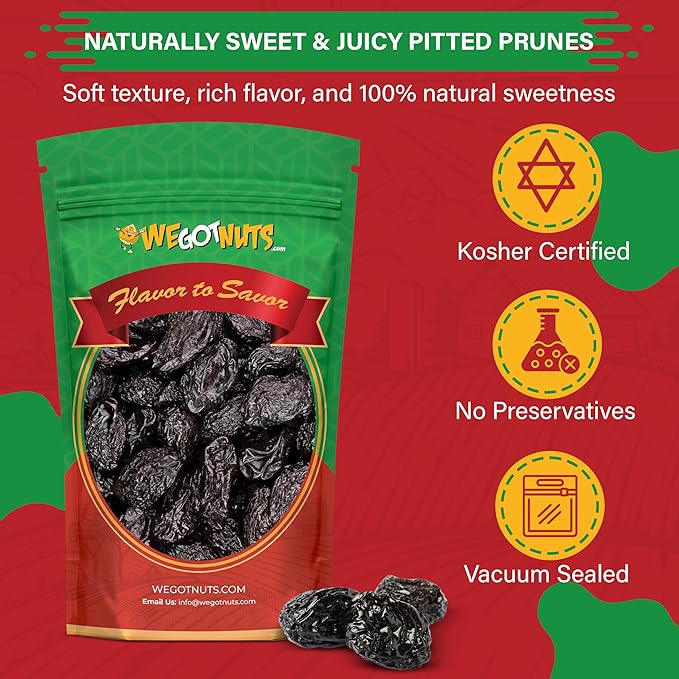 Pitted Dried Prunes Dried Plum (3 Pound) We Got Nuts