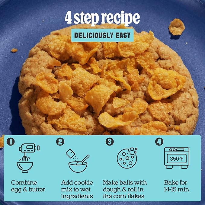 Cravings by Chrissy Teigen 6-Piece Bundle with 15.76 oz Chocolate Chip Cookie Mix (Pack of 3) &amp 12.1 oz Peanut Butter Oatmeal Brown Sugar Cookie Mix (Pack of 3)