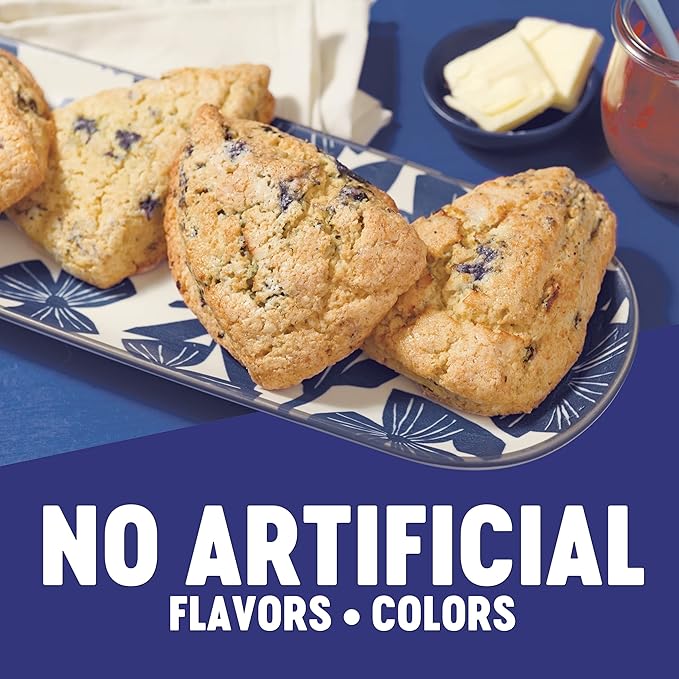 Krusteaz Wild Blueberry Muffin Mix - No Artificial Flavors or Colors - 17.1 OZ (Pack of 3)