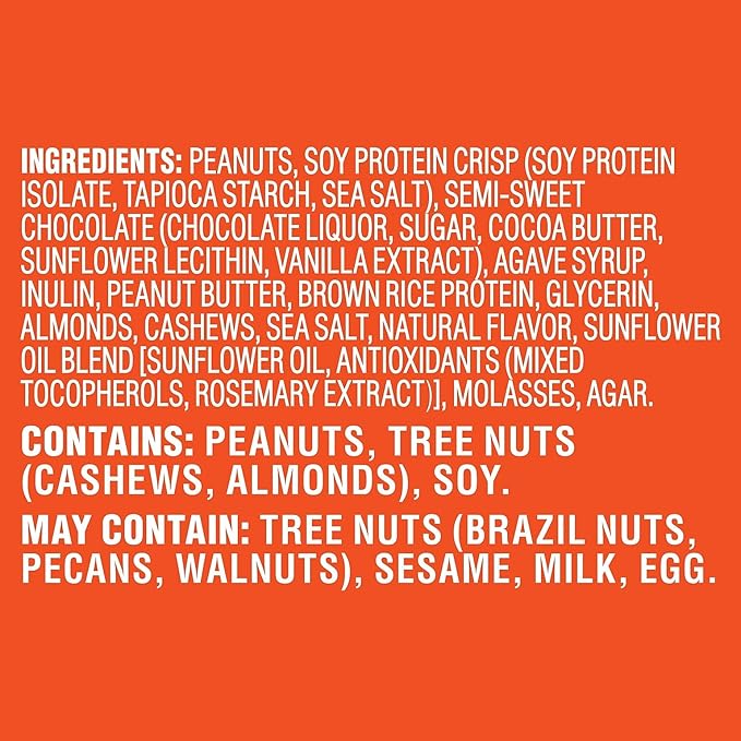 Pick Me Up Provisions™ Gluten Free Peanut Butter Dark Chocolate Protein Bar 1.4 oz. 16 Bars/Box