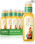ORIENTAL LEAF Unsweetened Iced Tea – Bottled Oolong Tea 16.9 FL oz bottles (Pack of 15) Brewed Tea Drinks Sugar Free 0 Calories