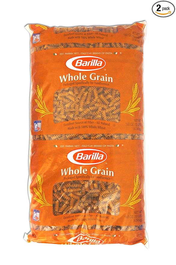 Barilla Penne 100 Percent Whole Grain Pasta 160 Ounce -- 2 per case.