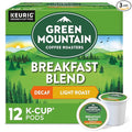 Green Mountain Keurig Decaf Coffee Breakfast Blend 12 ct-PACK OF 3