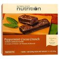 Nutmeg State Nutrition - High Protein Snack Bars 15g Protein 160 Calories Low Sodium 18g Carbs 5g Fiber 7 Servings Per Box (Peppermint Cocoa Crunch)