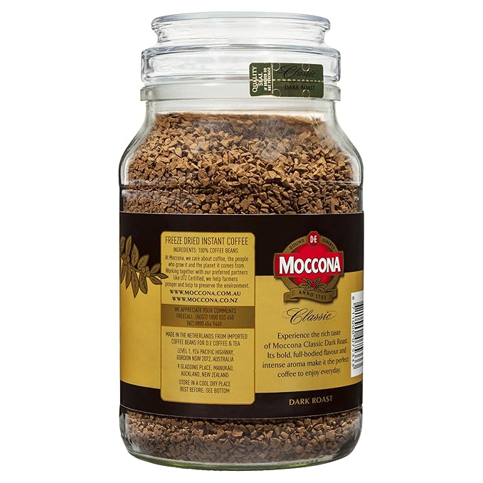 Moccona Dark Roast Classic 8 400g Bold Flavor Intense Aroma