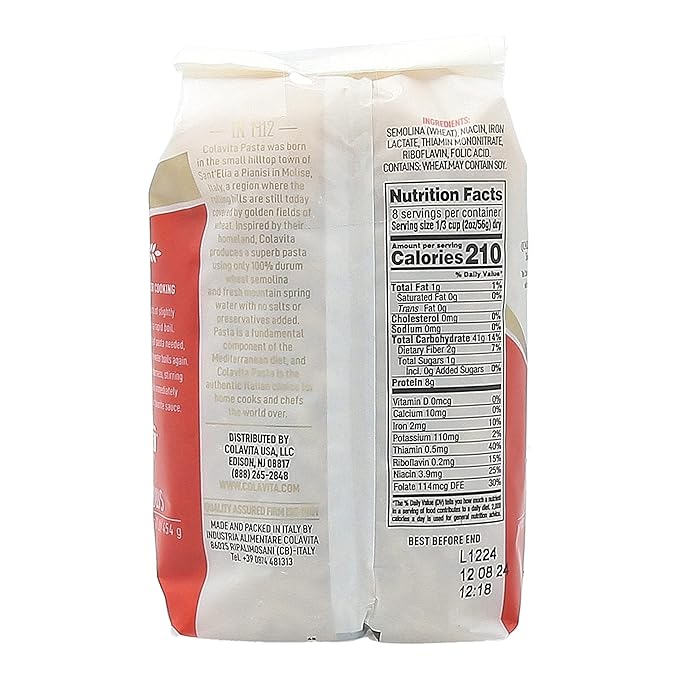 Colavita Pasta - Elbows 1 Pound - Pack of 20