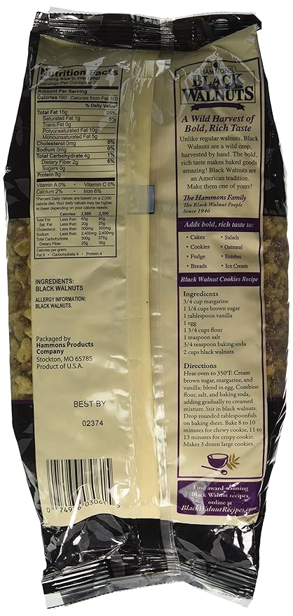 Hammons Black Walnuts - 24 oz. - 2 ct.