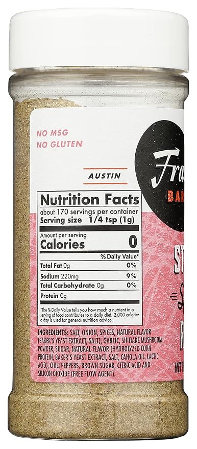 Generic F.ranklin BBQ Steak Spice Rub 6 oz (Pack of 6)
