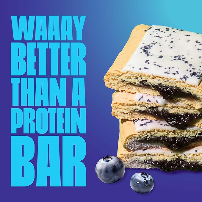 Legendary Foods 22 g Protein Pastry Bundle - Low Carb Meal Replacement Bar - Gluten Free Protien Snacks - Healthy Keto Snack Box - Low Sugar Energy Bars - Bariatric Diabetic Friendly 16 Pack