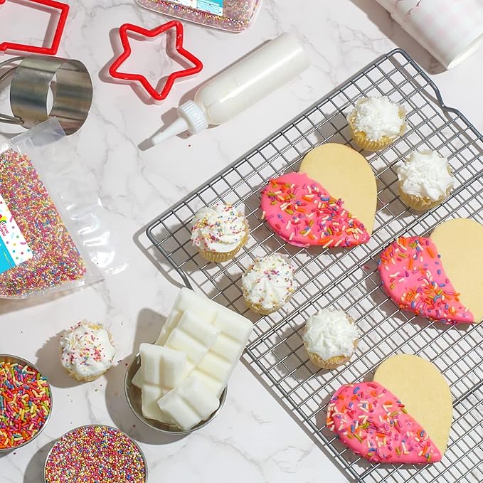Bulk Sprinkles Dye Free - 6 Pounds - All Natural Sprinkles - Rainbow Sprinkle Mix - Bulk Jimmies Topping for Cakes Cookies Ice-cream