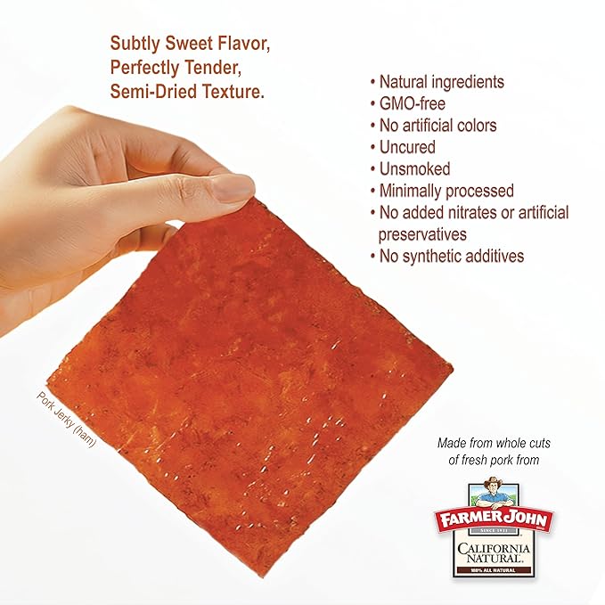 Singapore Street Food Fire-Grilled Pork Jerky (Sweet Spicy Flavor 8oz) *Fresh Grilled to Order *Shipped the Same Day *L.A. Times Handmade Gift Winner