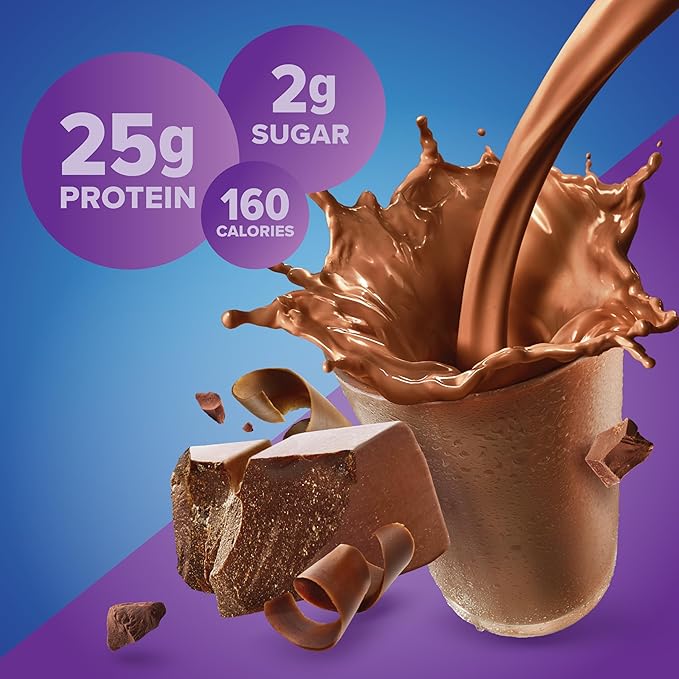 Pure Protein Powder Whey High Protein Low Sugar Gluten Free Rich Chocolate 1 lb