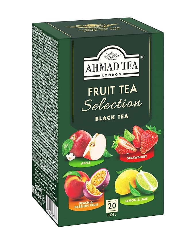 Ahmad Tea Fruit Tea Selection 20-Count (Pack of 6)
