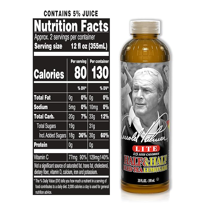 AriZona Arnold Palmer Half and Half 20 Fl Oz (Pack of 24)