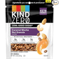 KIND Zero Added Sugar Granola Caramel Mocha Nut Healthy Snacks Good Source of Fiber Gluten Free Low Sugar 5g Protein 5 Count