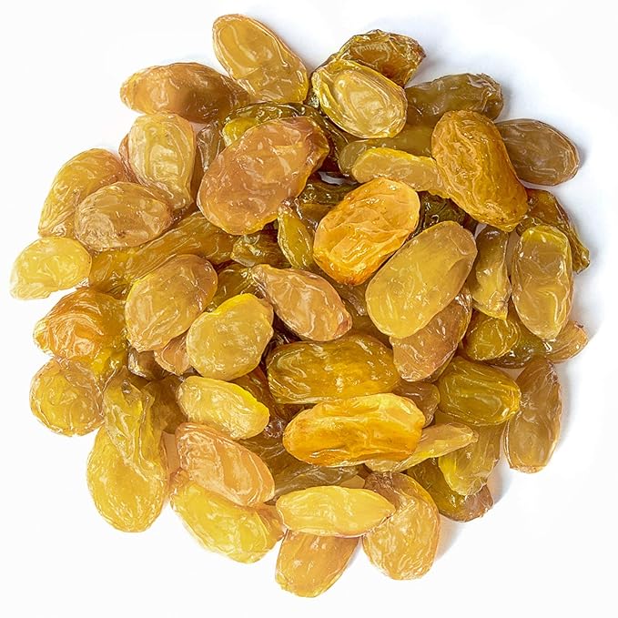 Food to Live California Jumbo Golden Raisins 1.5 Pounds – Seedless Sun-Dried No Added Oil No Added Sugar Kosher Vegan Raw Bulk