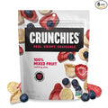 Crunchies Freeze-Dried Fruits 100% All Natural Crispy Fruit Non GMO and Kosher Resealable Freeze Dried Fruit Snack Packs Pack of 6 (Mixed Fruit)