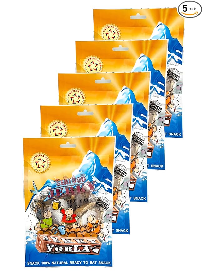 Cantina Star Vobla Fish Jerky (Dried Fish) 90g Pack of 5