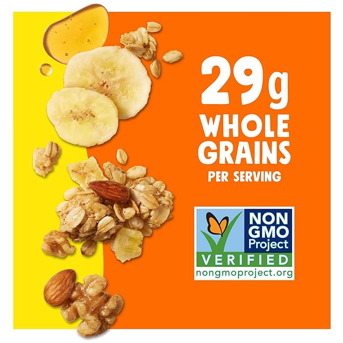Bear Naked Granola Banana Nut Vegetarian and Non-GMO Project Verified 4.5lb Case (6 Count)